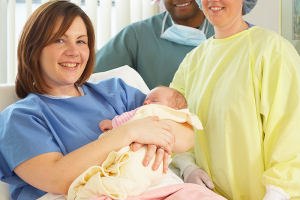 חום בלידה - תמונת אווירה