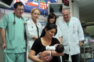 סיבוך נדיר בלידה הסתיים בטוב-תמונה