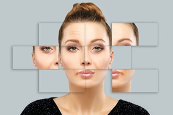 פיסול ועיצוב הפנים עם חומרי מילוי-תמונה