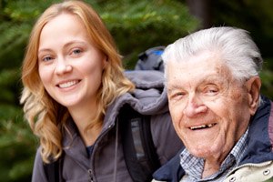 טיול עם אלצהיימר (אילוסטרציה)