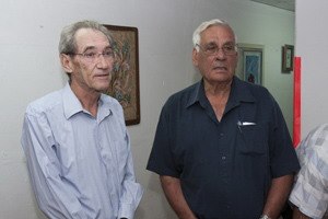 ח'כ חיים אורון ופרופ' מנחם פיינרו (צילום: יח'צ)