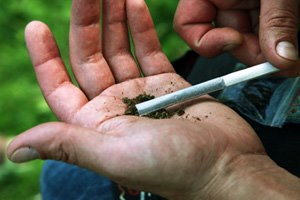 קנאביס ואשפוזים (אילוסטרציה)