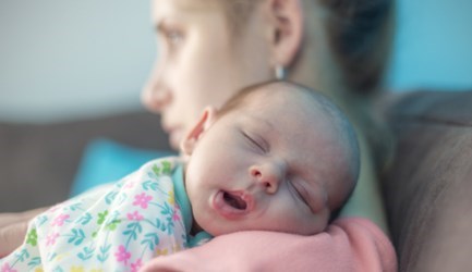 דיכאון אחרי לידה - תמונת המחשה