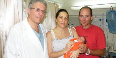 לידה לאחר סרטן בצוואר הרחם-תמונה