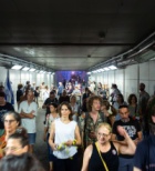 ישראלים במקלט ציבורי, מלחמת חרבות ברזל