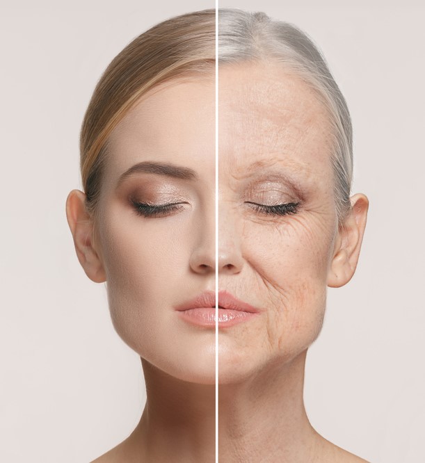 קמטים בצוואר - תמונת אווירה