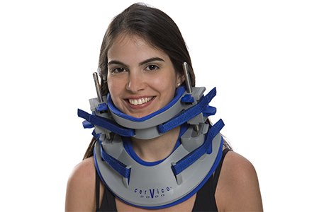Cervico 2000. פועל על עיקרון ביצוע מתיחה דינמית. צילום: המכון לטיפולי גב