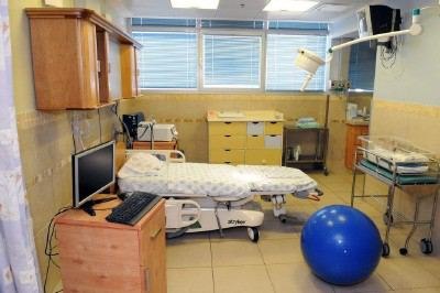 חדר לידה בבי"ח רמב"ם (צילום: רענן טל)