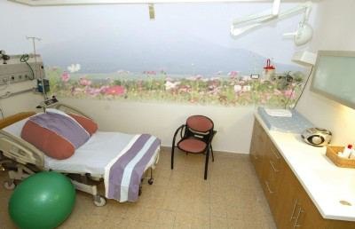 חדר לידה בבי"ח לניאידו. צילום: דובר בית חולים לניאדו