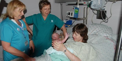 חדר לידה בהדסה הר הצופים (צילום: דוברות בי"ח הדסה הר הצופים)