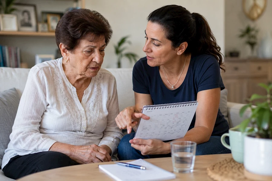 ירידה בזיכרון או בהתמצאות אינה תמיד חלק טבעי מההזדקנות ועשויה להצדיק הערכה גריאטרית. אילוסטרציה: AI